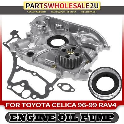 Масляный насос двигателя для Toyota RAV4 1996-2000 Celica 1996-1999 2,0 л 2,2 л 15100-74050 - Изображение 1 из 4