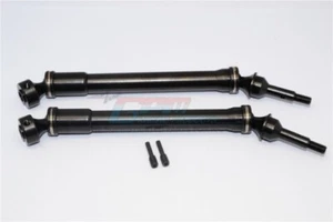 GPM STRV2125-BK STEEL FRONT/REAR UNIVERSAL SWING SHAFT CVD RC TRAXXAS E REVO - Picture 1 of 1