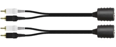Extensor de video RCA compuesto premium de 2 canales sobre cable RJ45 Cat5 Cat5E Cat6 Foto 1 de 4