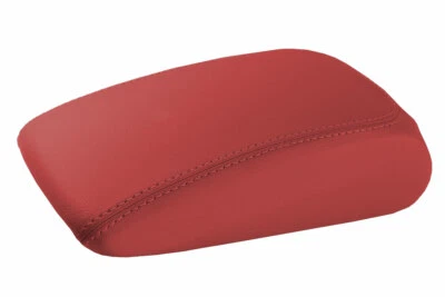 Se adapta a Audi A3 2015-2020 PVC consola tapa tirar sobre reposabrazos cubierta roja Foto 1 de 4