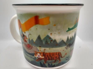 Owl Crate Jr Zodiac Mug Dragon Tiger Pig Dog Rat Monkey Ram 3 1/2 inch - Picture 1 of 10