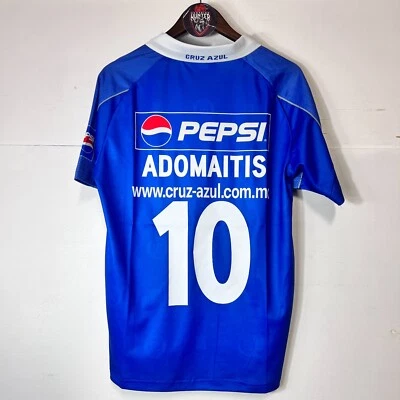 Camiseta Cruz Azul Retro 2001 Copa Libertadores Foto 1 de 4