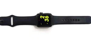 APPLE Watch Series 2 GPS - 38MM Aluminum Case A1757 - Black - Photo 1 sur 5