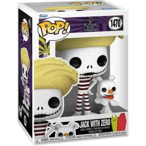 The Nightmare Before Christmas Jack with Zero (Beach) Funko Pop! Vinyl Figure - Picture 1 of 3