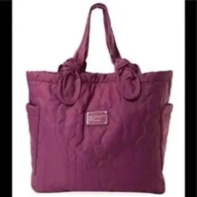Bolso de Mano Marc by Marc Jacobs Púrpura Acolchado Nylon XL Foto 1 de 4