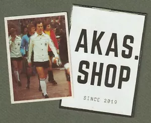 Franz Beckenbauer Sticker Bergmann Argentina '78 Germany removed recup ausgelöst - Bild 1 von 3