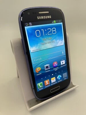 Samsung Galaxy S3 Mini Blue Unknown Network 8GB 4.0" 5MP Android Smartphone - Image 1 of 4