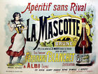 La Mascotte  Metal Sign Retro Vintage Bar Pub Garage Poster Wall Shed Sign &