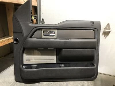 2010-2014 FORD F150 RAPTOR PASSENGER RIGHT FRONT Door Trim Panel GREY POWER Foto 1 de 4
