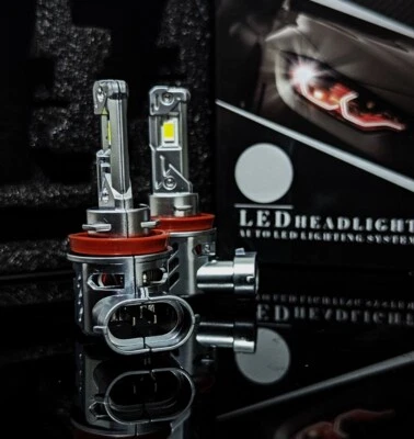 Mazda 6 GJ/GL 2012-2024 X2 H11 Oem Fit Led Bulb 55W 6000K Xenon White Error-Free - Image 1 of 4