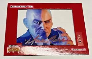 2023 Fleer Ultra Wolverine RED Animation Cel Auto #55: PROFESSOR-X, ALPHA #01/13 - Picture 1 of 6