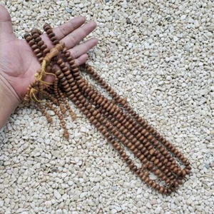 99 cuentas de oración Borneo Ironwood Kayu Ulin islámico Tasbih Eusideroxylon Rosario - Imagen 1 de 9