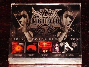 Nightfall: Holy Records Recordings - Parade, Macabre, Athenian 5 CD Box Set NEW - Imagen 1 de 2