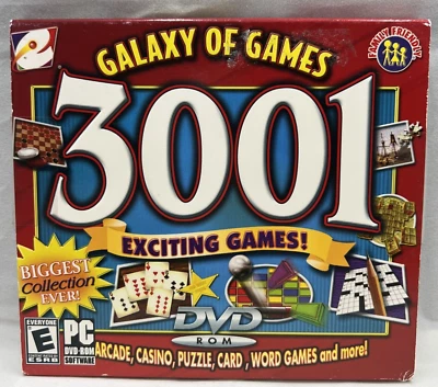 Galaxy of Games 3001 Exciting Games [PC   DVD-ROM] 022787614942 - Image 1 of 4