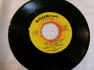 Bobby Lee Trammell- Don't Let The Stars Get In Your Eyes / Sheila -45 EX - Foto 1 di 2