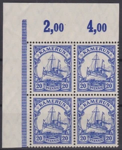 === Dt. Colonia CAMERÚN Mi. 23 Ia Cuatro ORO **, Cat. aprox. 72 € === - Imagen 1 de 1
