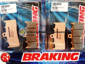 PARA BMW R 1150 R 2006 06 JUEGOPASTILLAS DE FRENO DELANTERO SINTERIZADAS BRAKIN - Imagen 1 de 1