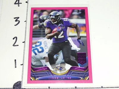 Jacoby Jones - 2013 TOPPS #385 Pink BCA SP/399 - Baltimore RAVENS - Lane DRAGONS - Image 1 of 2