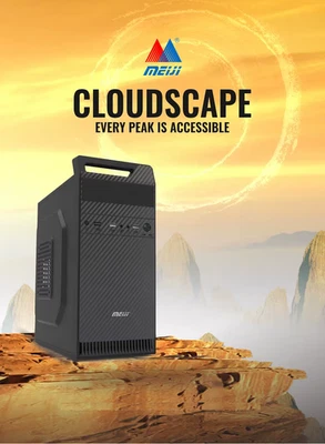 Midi Tower PC Gehäuse MidiTower Case Micro ATX Mini-ITX USB 3.0 #N - Bild 1 von 4