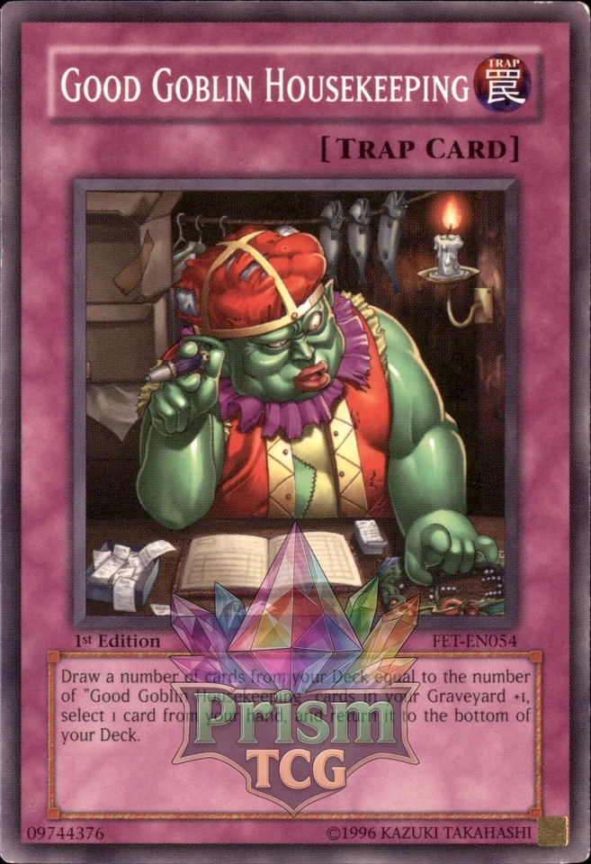 1st Ed Good Goblin Housekeeping FET-EN054 Yugioh - Image 1 of 1