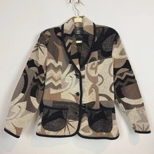 Vintage Orvis Chenille Tapestry Blazer Jacke M - Bild 1 von 10