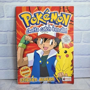 Pokémon Merlin Sticker Album Vintage 1999 - 100% Complete - Picture 1 of 24
