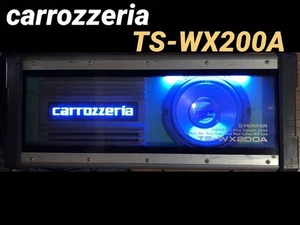 Rare Carrozzeria TS-WX200A Powered Subwoofer Tested Vintage Car Audio - Picture 1 of 10