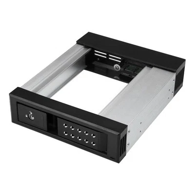 StarTech 5.25 to 3.5 Hard Drive Hot Swap Bay - Trayless - Aluminum - For 3.5 - Image 1 of 4