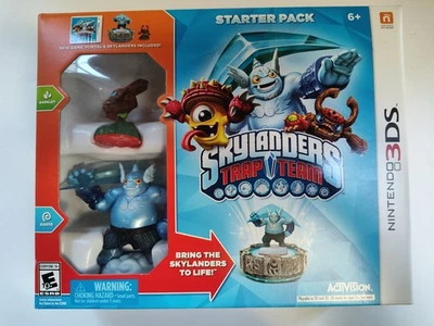 Skylanders: Trap Team Starter Pack (Nintendo 3DS) Probado Funciona Foto 1 de 3