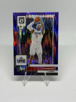 2022 - 23 Panini Donruss Optic John Wall 紫色 Shock Prizm #114 LA Clippers 🔥 — 第 1/2 张图片