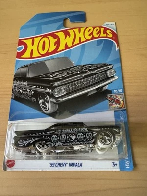Hot Wheels 59 Chevy Impala Treasure Hunt 230/250 HW Celebration Racers S46 - Image 1 of 2