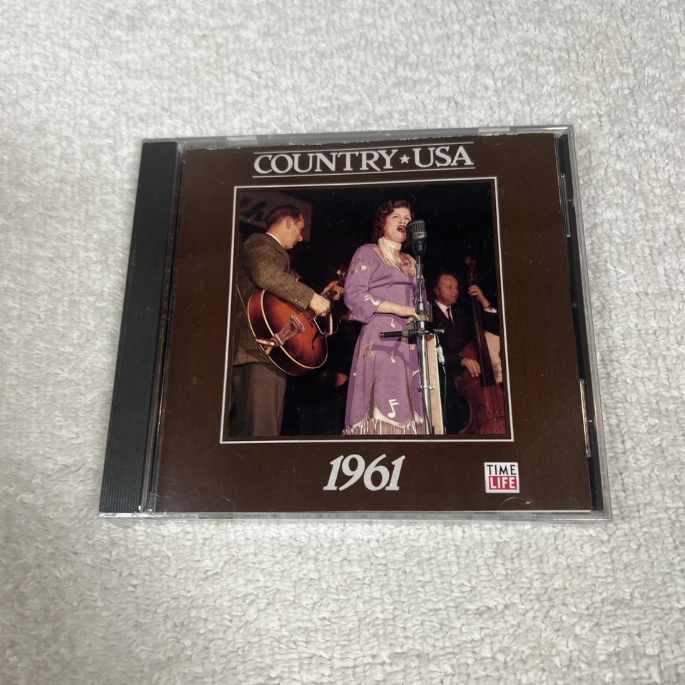Vintage Country USA 1961 CD Time Life Patsy Cline George Jones 24 Classic Tracks - Image 1 of 4