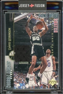 Jersey Fusion David Robinson 2023 juego usado parche Spurs - Imagen 1 de 3