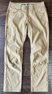 Pantalones de mujer Prana Halle calce recto 4/SH Earthbound (bronceado) rendimiento al aire libre Foto 1 de 4