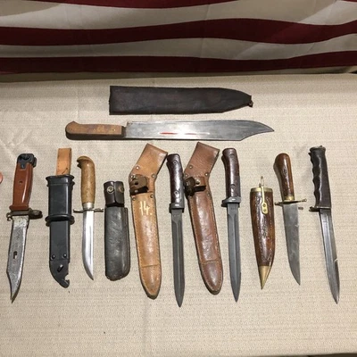 Vtg Fighting Knife  - Image 1 of 4