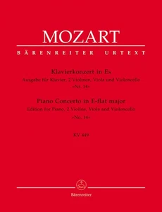 Concerto no. 14 in E-flat major K. 449  Mozart Urtext - Picture 1 of 3