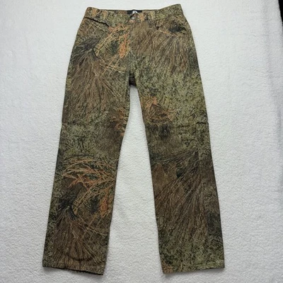 Pantalones Mossy Oak Para Hombre 32x32 Verde Camuflaje Caza 5 Bolsillos Algodón Exterior Informal Foto 1 de 4