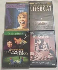 Alfred Hitchcock's Psycho (Sealed), Lifeboat (Sealed), Trouble With Harry &... - Bild 1 von 6