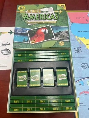 10 Days in the Americas Board Game - Out of the Box - Alan Moon - Image 1 of 3