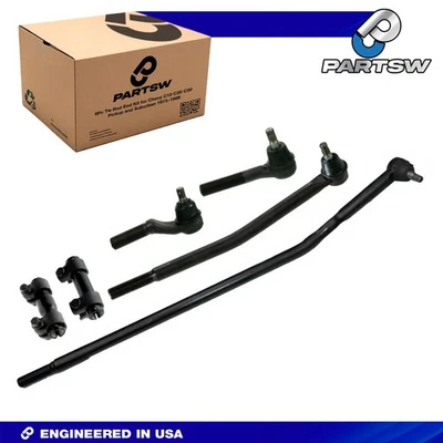 PiezasW Ford E-250 E-350 E-450 6 piezas barra de amarre delantera y kit de manguito de ajuste Foto 1 de 4