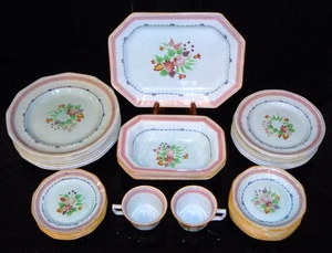 Vintage ADAMS CHINA Hand Painted Calyx Ware Pattern #2020, Made in England - Picture 1 of 122