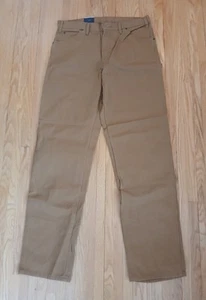 NEW Dickies Men’s Carpenter Jeans Relaxed Fit Straight Leg Brown Tan 34x36 - Picture 1 of 9