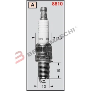 CANDELA CHAMPION SPARK PLUG CCH810 RA8HC Victory Cruiser 1500 cc 1998>2001 - Foto 1 di 1