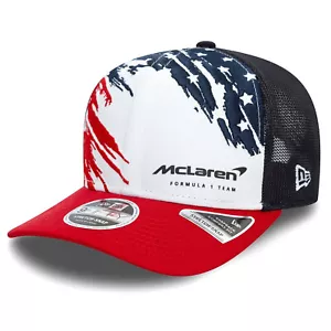 McLaren Racing Formula 1 Austin Grand Prix Cap - Lando Norris - COTA Trucker Hat - Picture 1 of 9