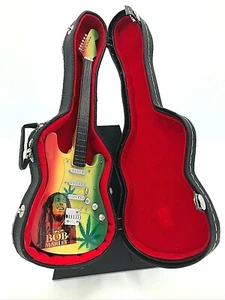 Miniature Fender Stratocaster Guitar - Bob Marley - (Includes Hard Case) - Picture 1 of 5
