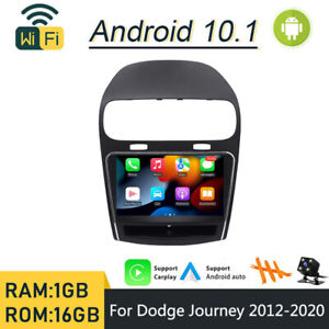 9'' Android 10.1 GPS Navi CarPlay Car Stereo Radio For Dodge Journey 2012-2020