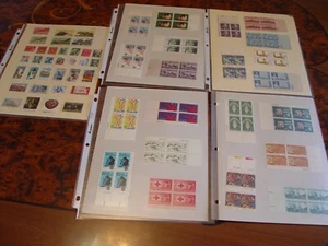 118 US BRIEFMARKEN TEILWEISE 4ER BLÖCKE, NEU & GEBRAUCHT, AUFKLAPPBAR, INNEN NYLONBLÄTTER - Bild 1 von 7