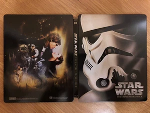 Star Wars Empire Strikes Back Blu Ray Steelbook 1 Disc Chewbacca Lando Hoth Luke - Picture 1 of 8