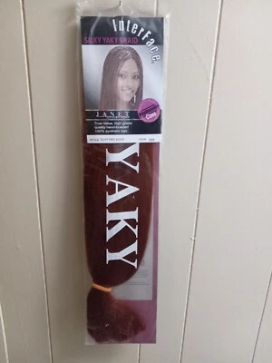 Janet Collection Silky Yaky Braids | Color 350 | 100% Synthetic Braids - Image 1 of 4