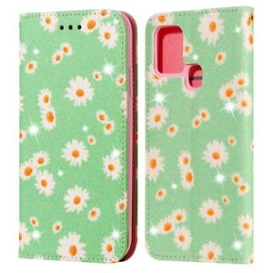 Protection mobile phone case for Samsung Galaxy A21s case flip cover bag case green new